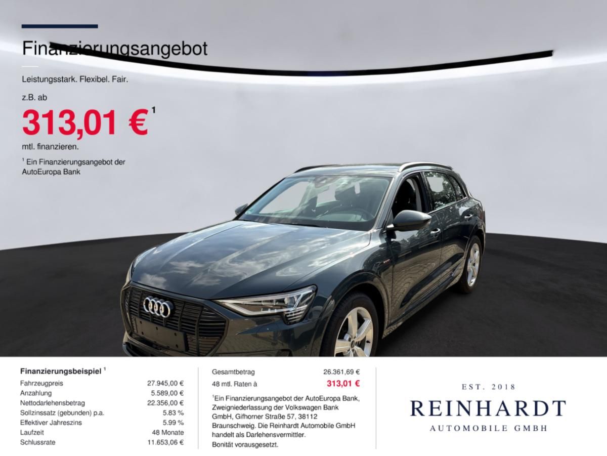 Audi E-TRON 50 Q ADVANCED BLACK 20Z/LED/360°/DAB/NAVI