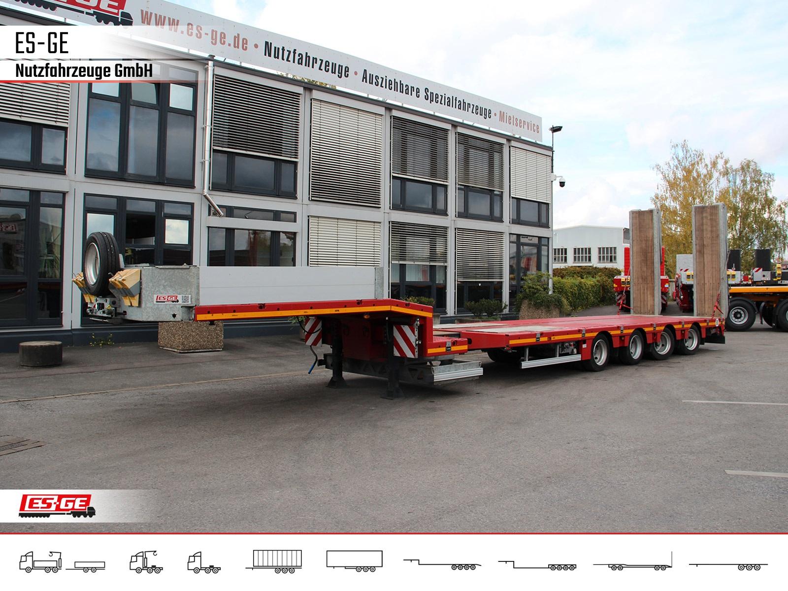 Faymonville MAX Trailer MAX100 Semi-Tieflader 205er