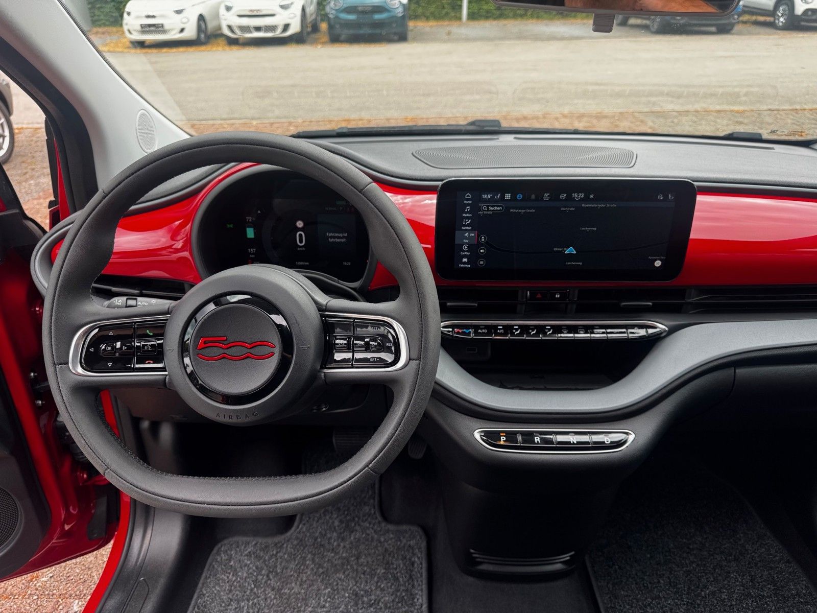 Fahrzeugabbildung Fiat Neuer 500E Cabrio (RED) NAVI KAMERA SITZHEIZUNG