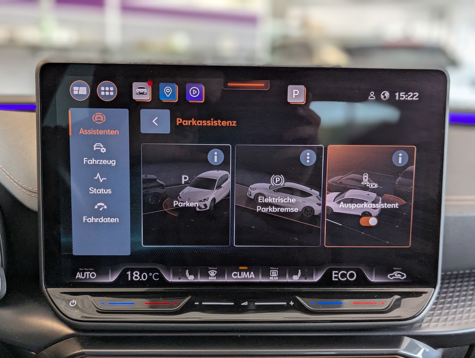 Fahrzeugabbildung CUPRA Leon 1.5 eHybrid Matrix Edge-Intelligent SoH100%