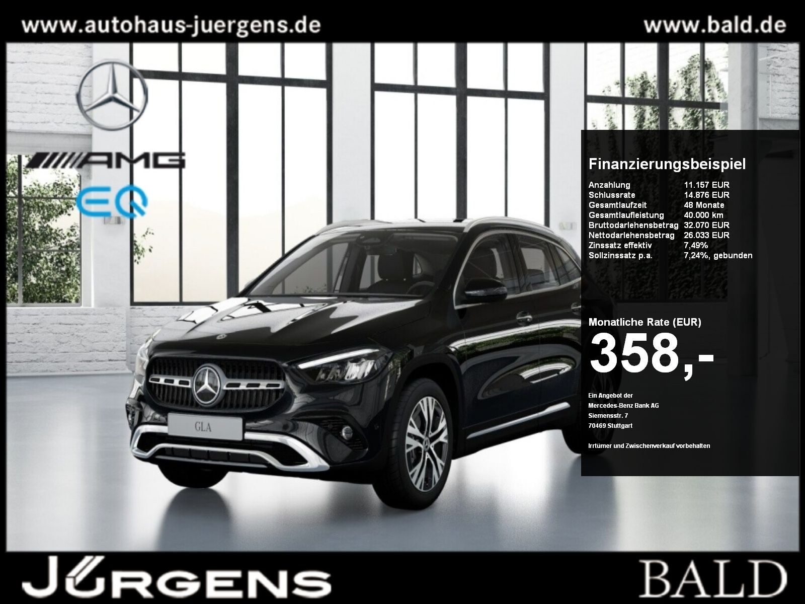 MERCEDES-BENZ GLA 200 Progressive/AHK/LED/Kamera/Keyl/Easy-P