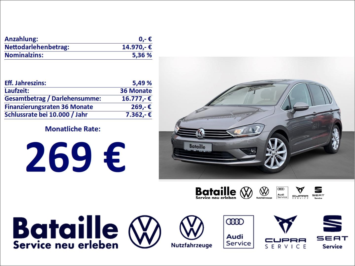 Volkswagen Golf Sportsvan 1.4 TSI Highline Navi Xenon SHZ