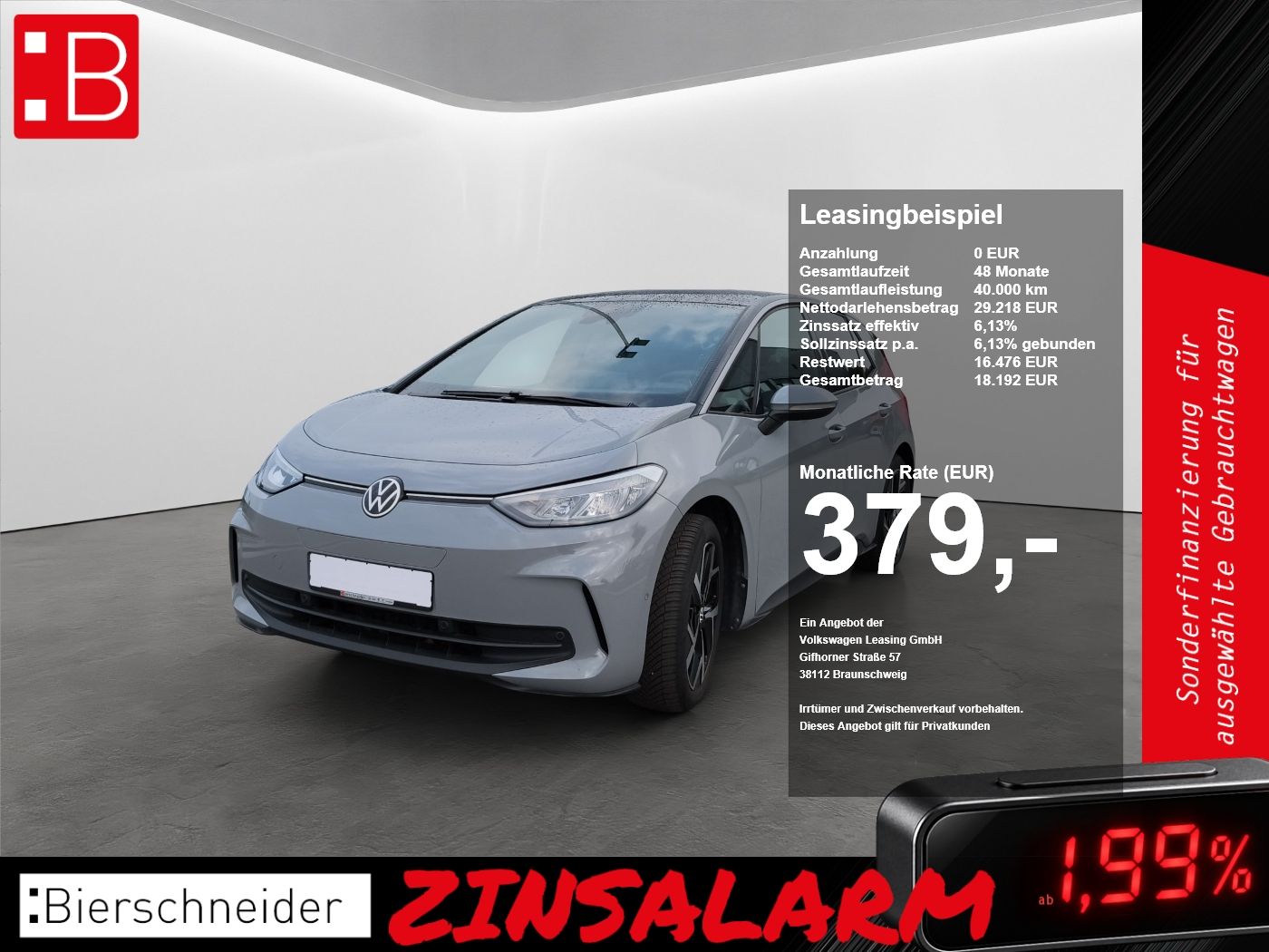 Volkswagen ID.3 Pro Move LED NAVI ACC KEYLESS PARKASS KAMER