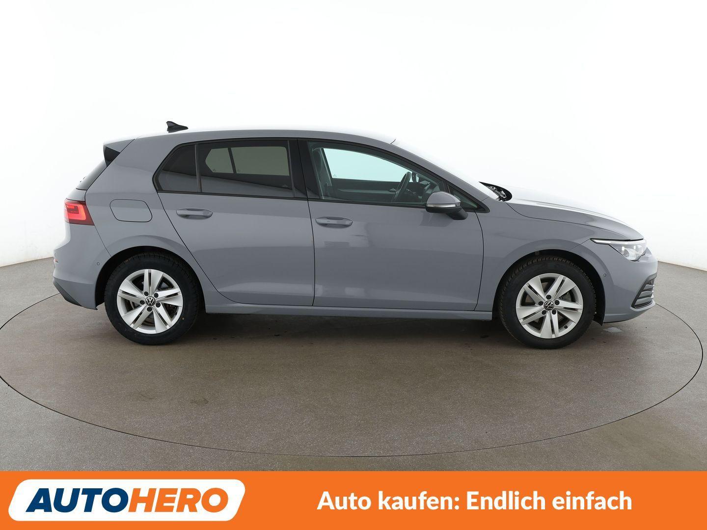 Volkswagen Golf VIII 1.5 eTSI ACT Life Aut. *LED*ACC*PDC*SH, миниатюра 6