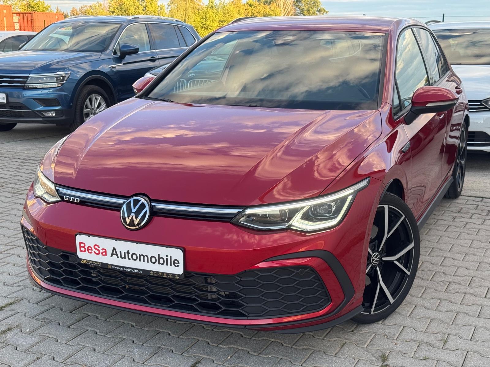 Volkswagen Golf VIII Lim. GTD Standheizung LED 19 Zoll, миниатюра 2