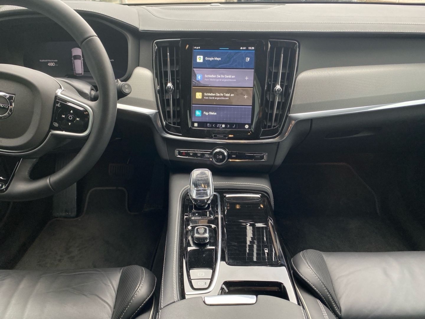Volvo V90 Plus Dark T6 AWD Recharge Plug-In Hybrid HUD foto 14