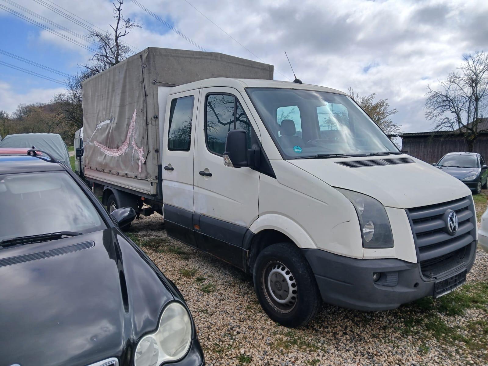 Volkswagen Crafter Pritsche 35 lang L3 Doppelkabine