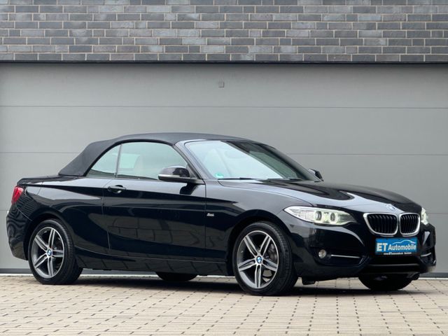 BMW 218i Cabrio Sport-Line*Navi*Xenon*1.Hand*Leder