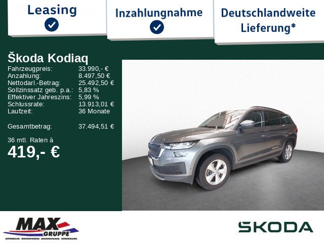 Kodiaq 2.0TDI 110kW Tour 360°*PANO*MATRIXLED*KEY