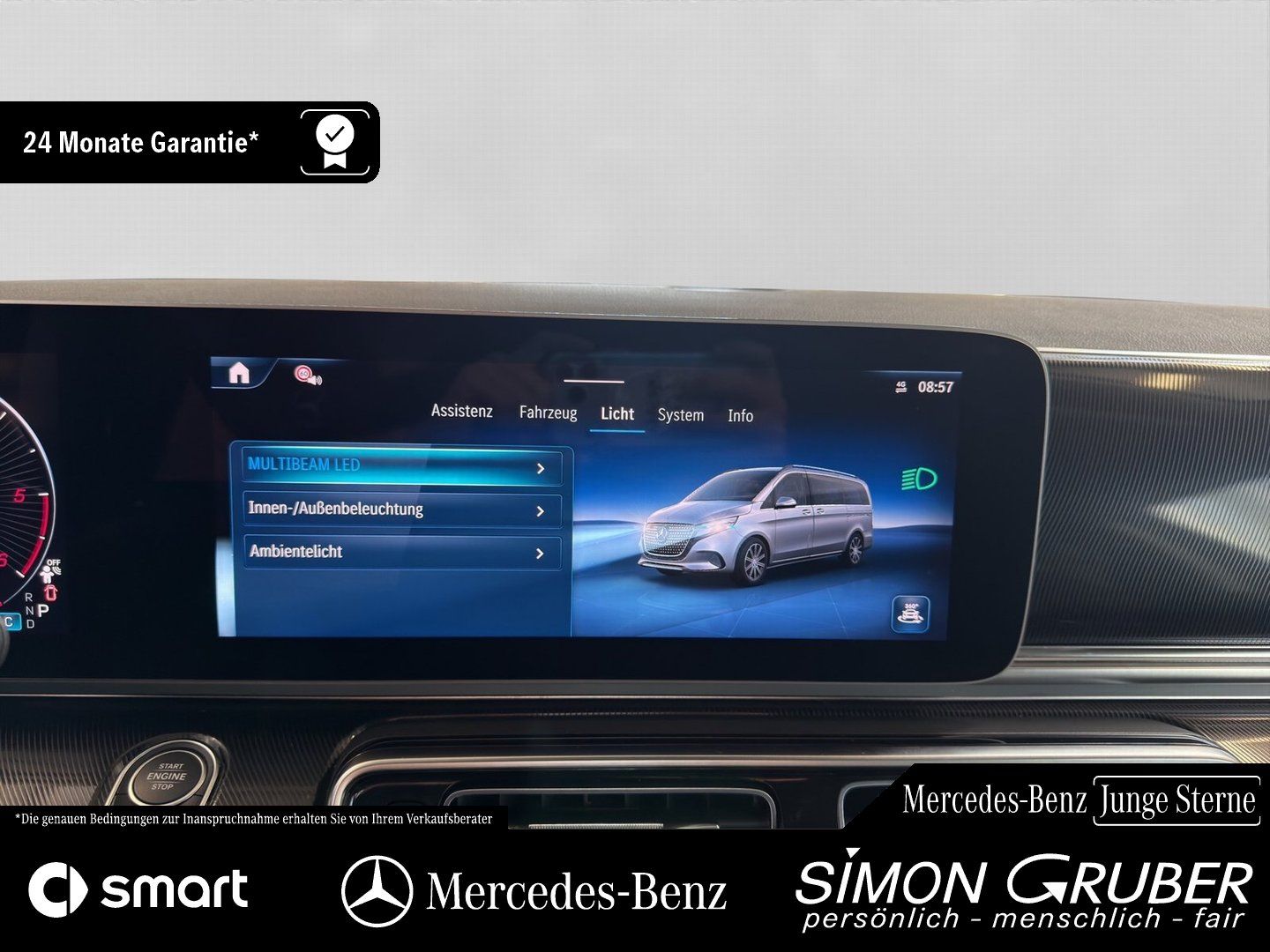 Fahrzeugabbildung Mercedes-Benz V 220 d Style AHK Standh Distronic Multibeam LED