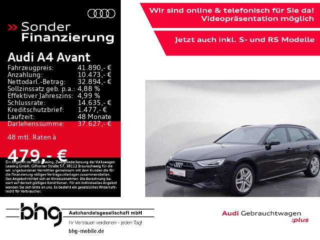 Audi A4 Avant 40 TDI quattro S tronic advanced Navi c