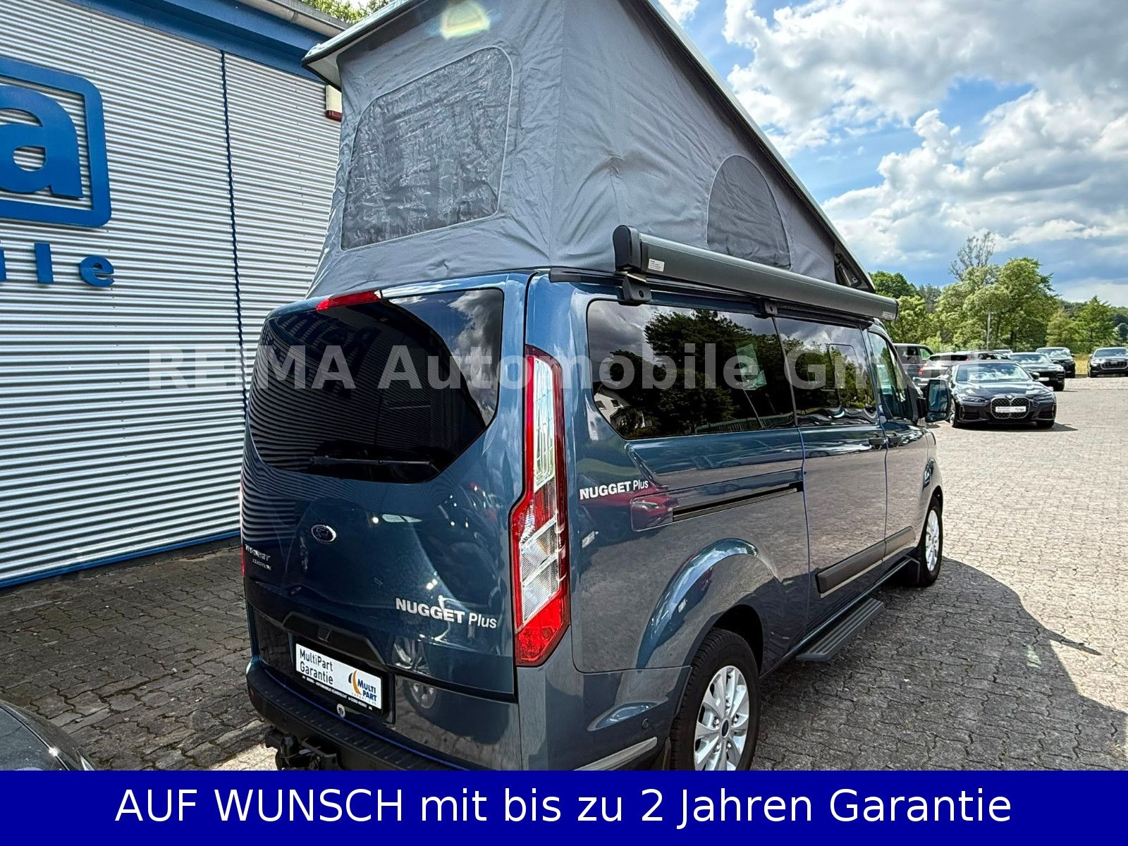 Fahrzeugabbildung Ford Nugget plus, Automatik, Kein Mieter, Navi, L2