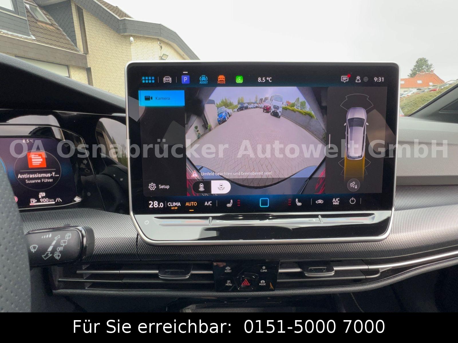 Volkswagen Golf VIII Variant 1.5 eTSI 150PS DSG R-Line CAM, миниатюра 13