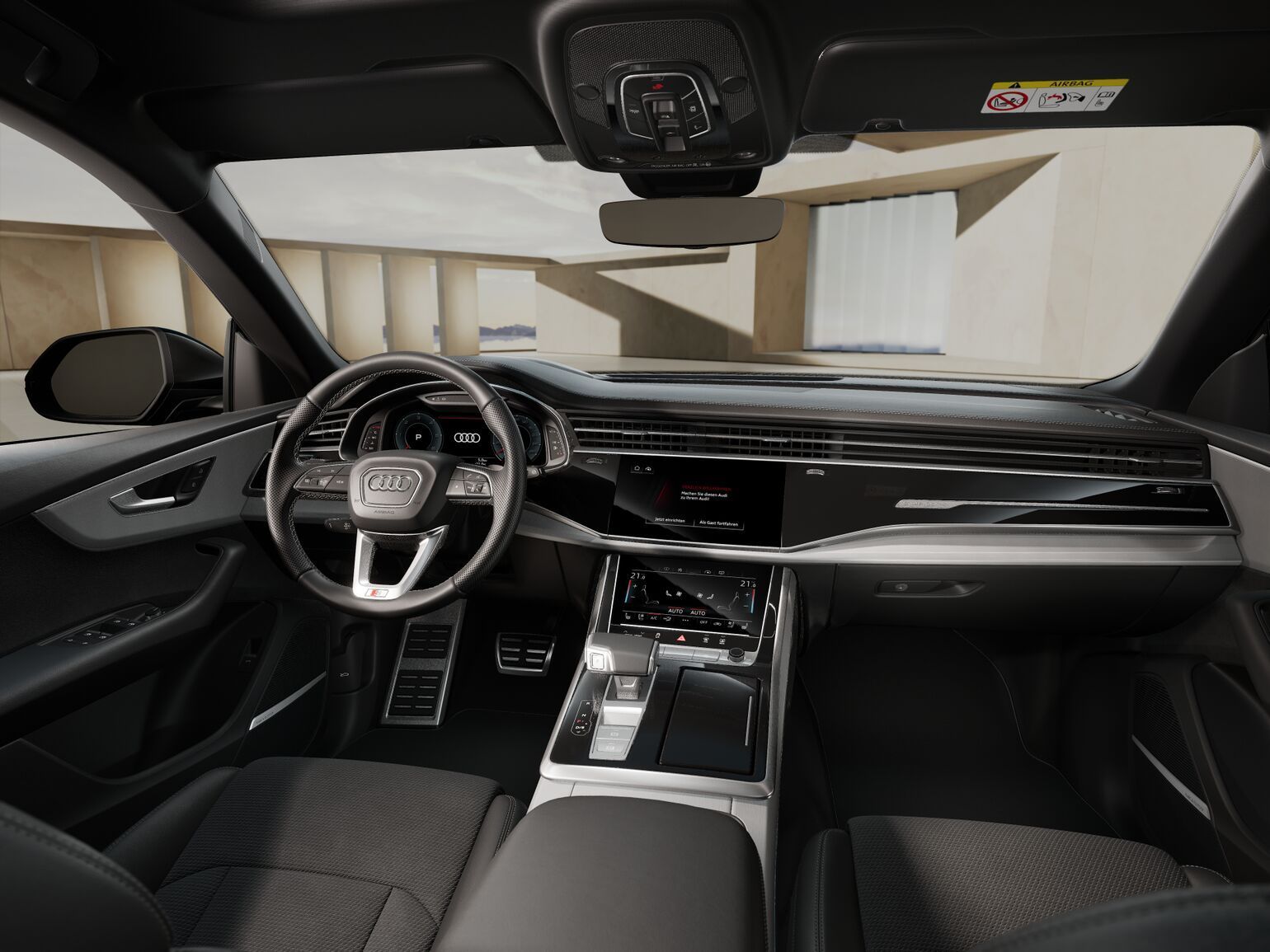 Audi Q8 S line HuD AHK RFK PANO LED Navi Carplay K foto 4
