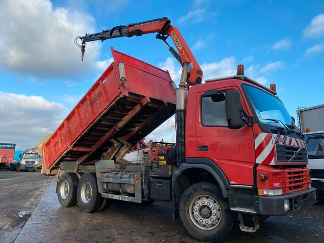 Volvo FM12   380 / Kipper / Kran Palfinger PK13000A