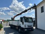 Iveco Eurocargo Baustoffpritsche Palfin. Heck Ladekran - Gebraucht Ladekran