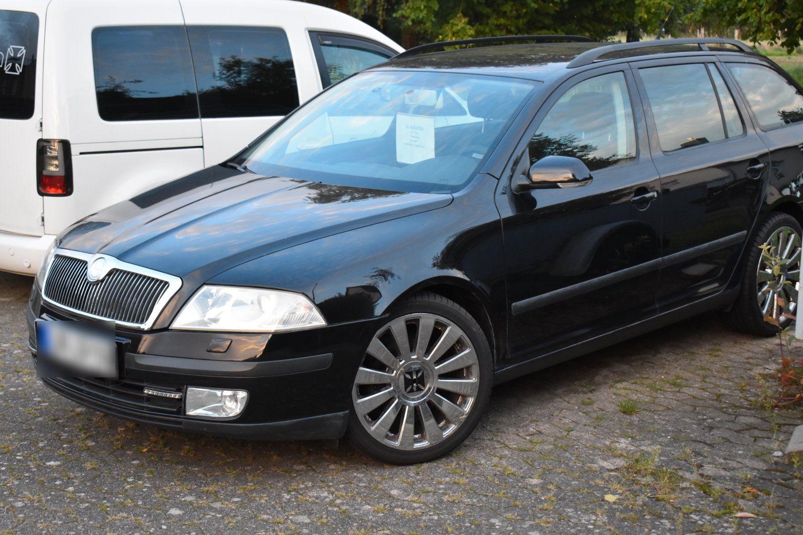 Skoda Octavia 2007 — rear view