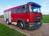 MAN M 18 MC Dutch Fire Brigade Tanker 162kW 47.000km - MAN 16