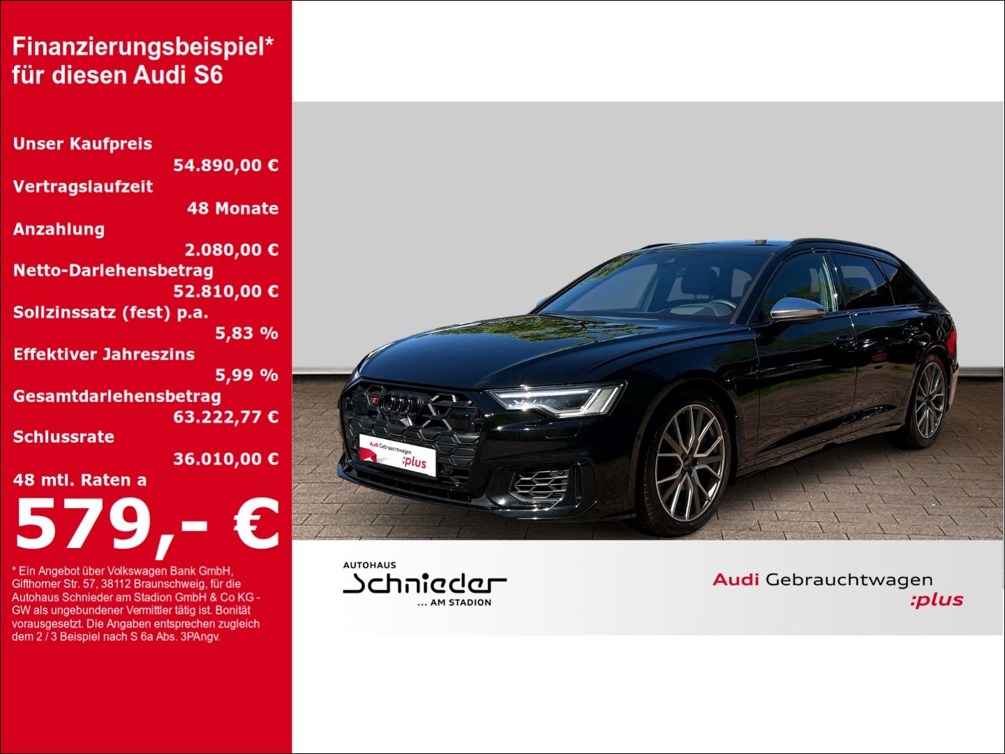 AUDI S6 Avant 3.0 TDI quattro LED Head-up Kamera B&amp;O 