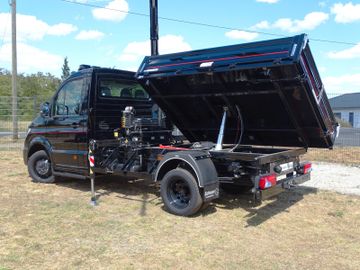 MAN TGE 6.160 AUT-KIPPER-KRAN-AHK-NAVI-SHZG-