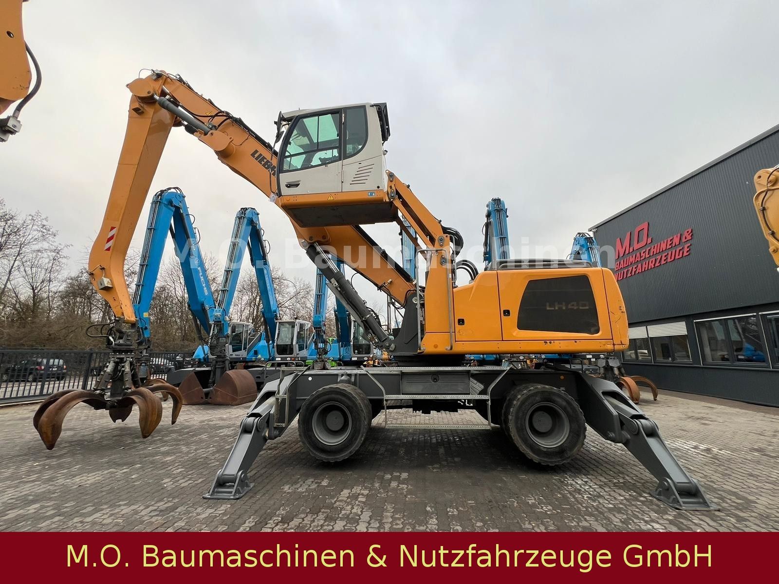 Fahrzeugabbildung Liebherr LH 40 M Litronic/Greifer / Magnetanlage