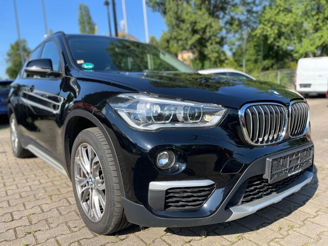 BMW X1sDrive1,8i, Schwarz,Led,Navi,Leder