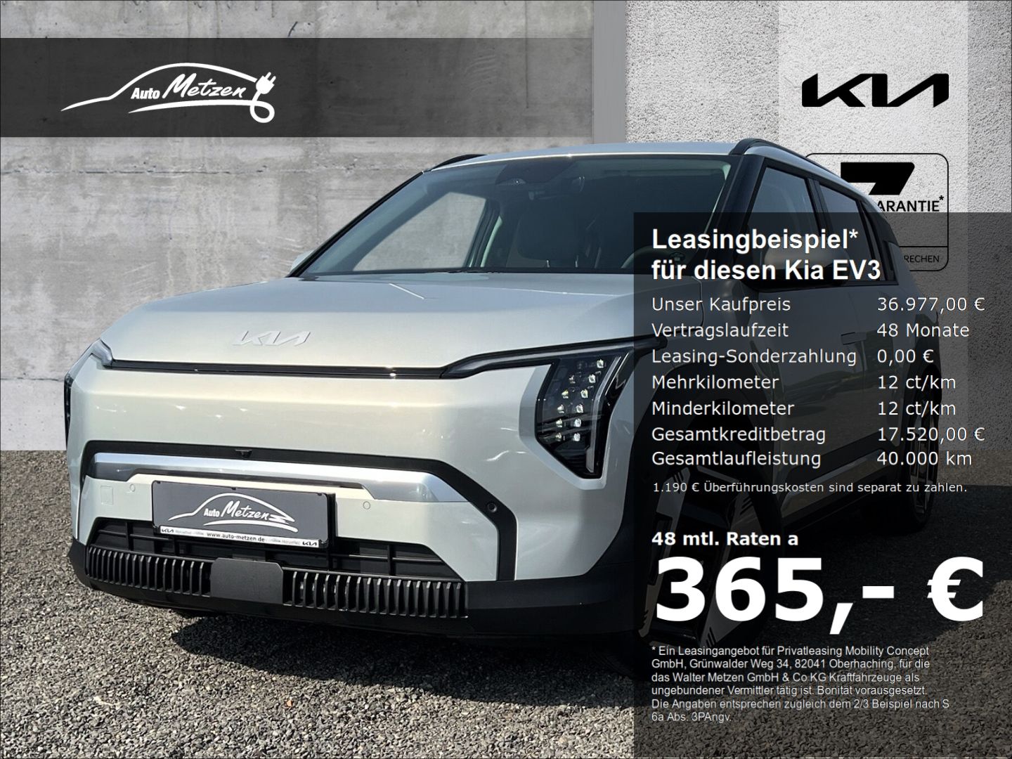 Kia EV3 58,3-kWh Earth P3/P4/P5/P6/P7/P8 KIA Service