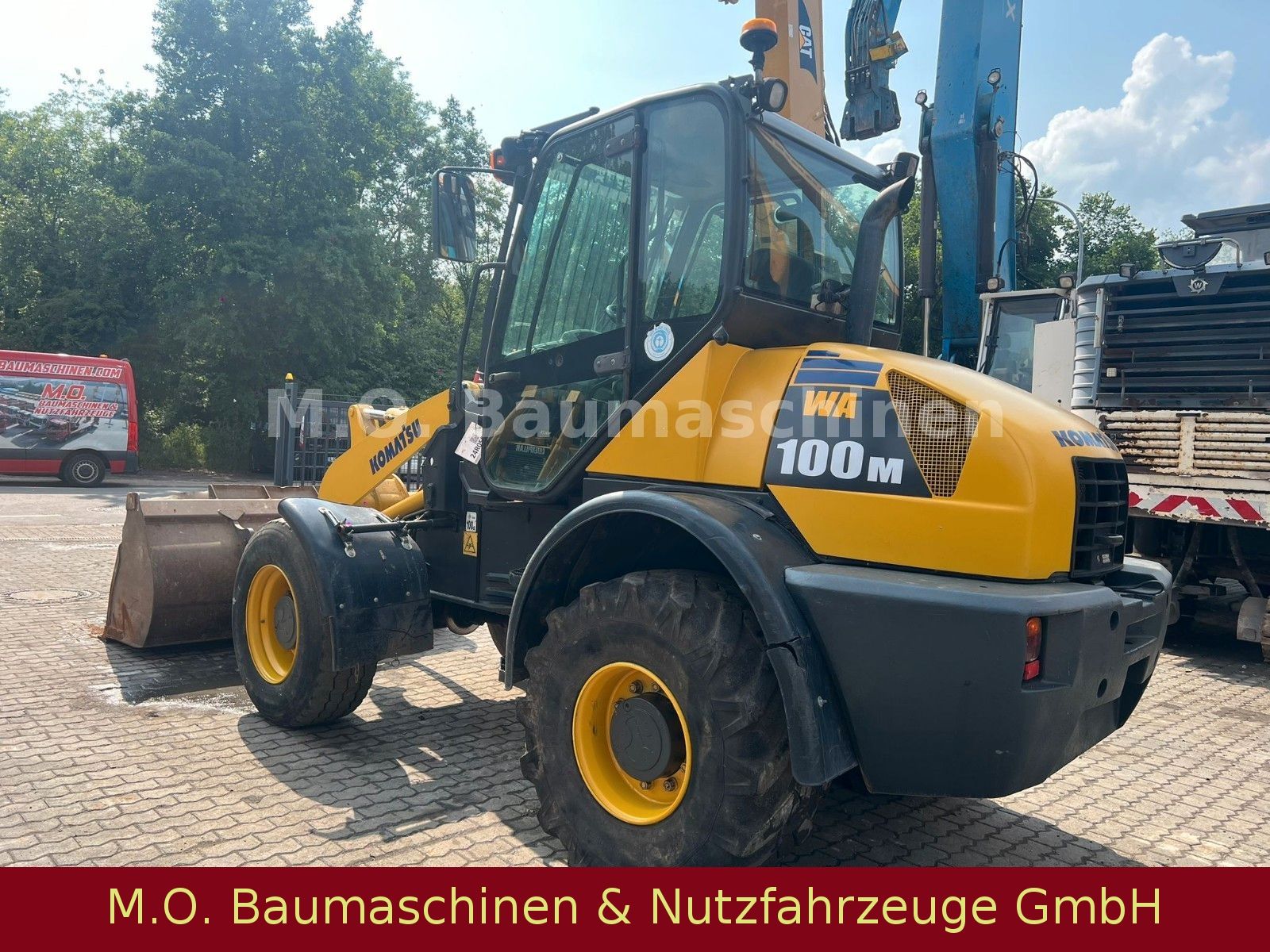 Fahrzeugabbildung Komatsu Komatsu WA100M-5/ Schnellwechsler/
