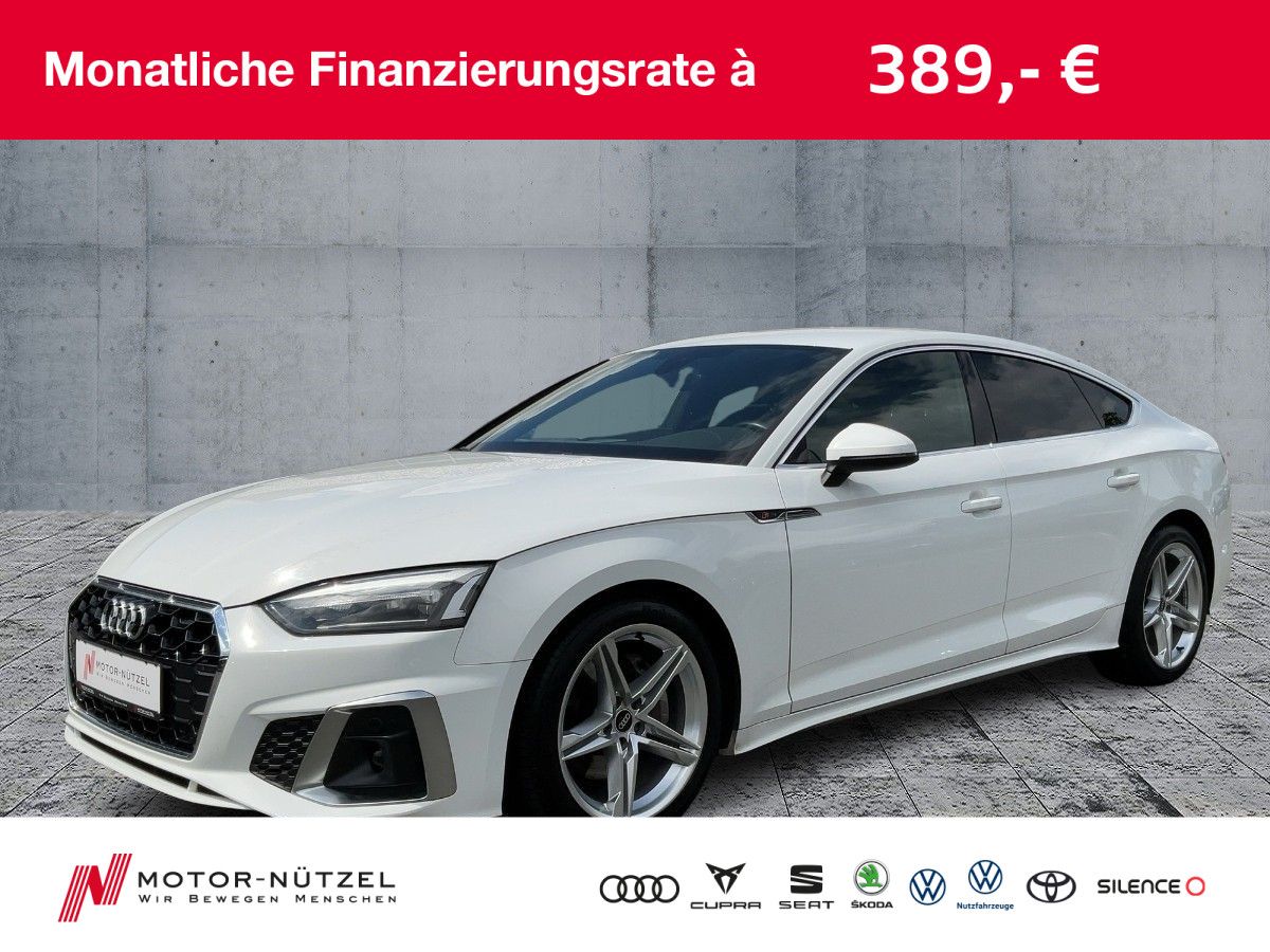 Audi A5 Sportback 40 TFSI QU S-TR S-LINE LED+NAVI+RFK