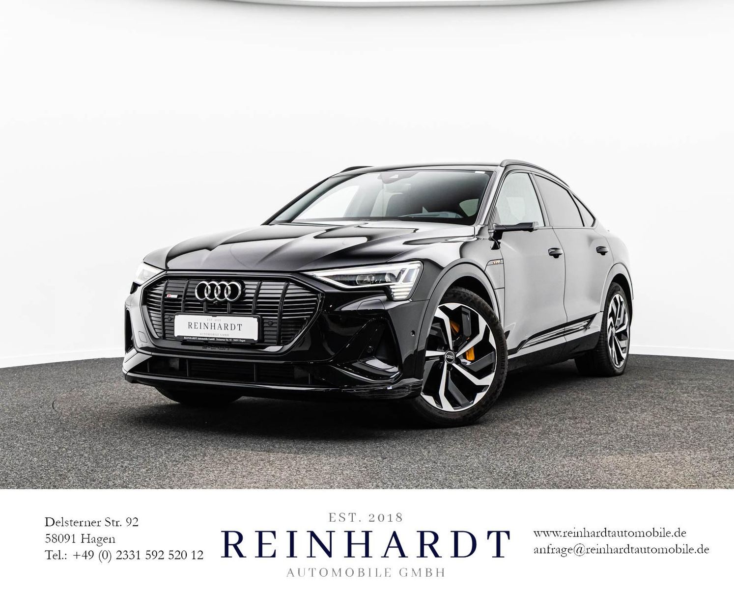 AUDI E-TRON SPORTBACK 50 2x S LINE BLACK PANO/S-SITZE