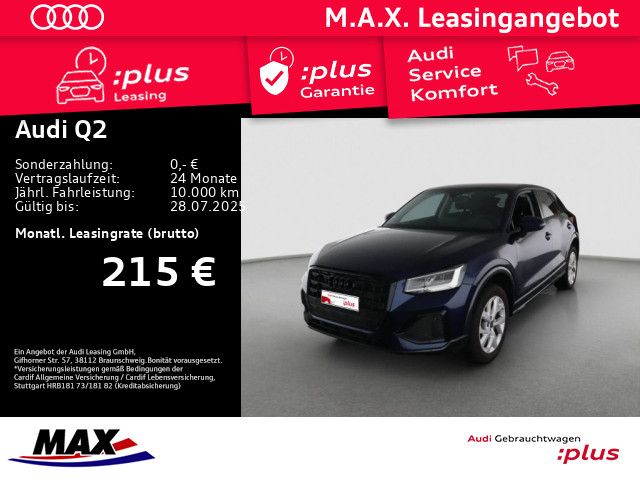Q2 30 TDI ADVANCED LED+NAVI+AHK+ALU+VIRT COCKPIT