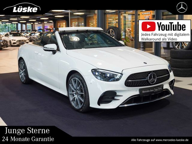 Mercedes-Benz E 220 d 4M Cabrio AMG Line Holz Sen 360° DISTRO