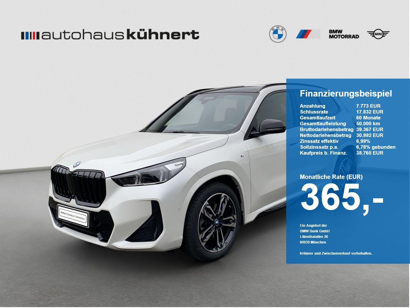 BMW X1 xDrive 23d M-Sport LED ACC AHK HUD 360° DA