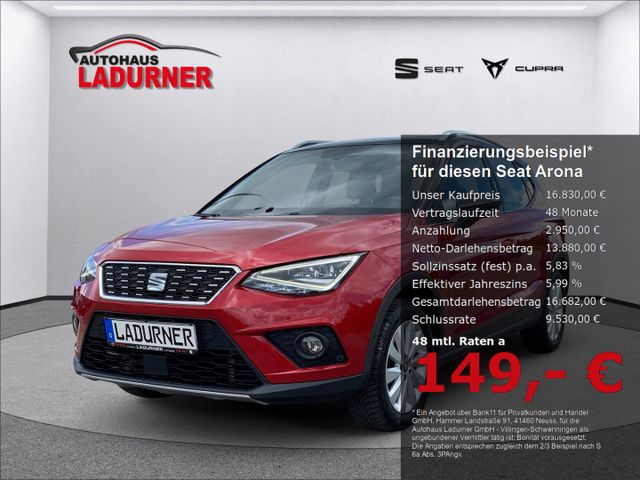Arona Xcellence 1,0 TSI DSG *LED+NAVI+KAMERA+PDC