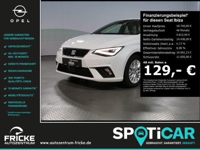 Seat Ibiza FR +Klimaautom.+Navi+Abstandstemp.+Rückfah