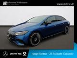 Mercedes-Benz EQE 43 AMG 4M *Night*360°*Pano*Ambi*Burm*Memory* - blaue Mercedes-Benz EQE