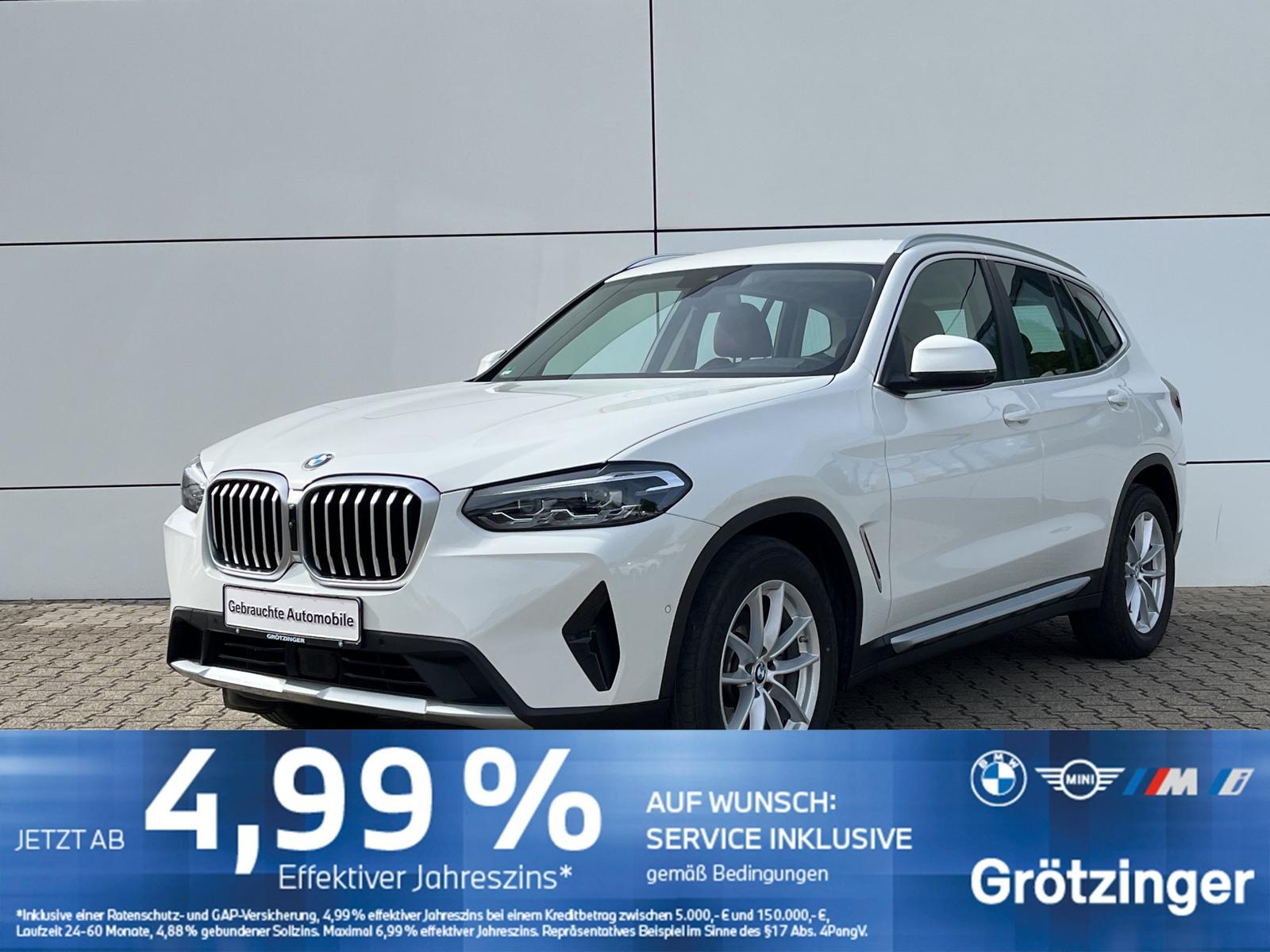 BMW X3 xDrive20d LED+AHK+SHZ+GRA