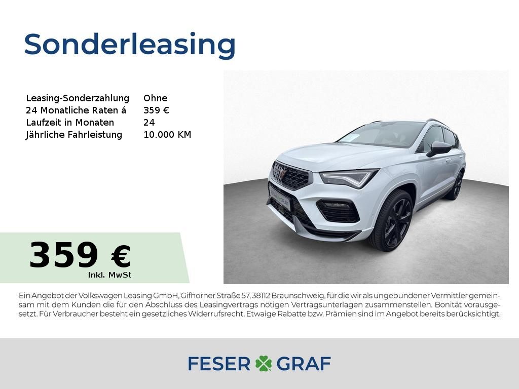 Cupra Ateca 2.0 TSI DSG 4DRIVE el.SITZ|HECK FAPA PREMI