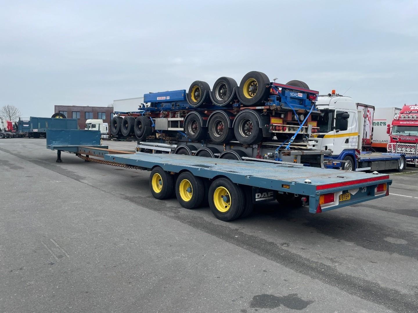 Broshuis E-2190  Lowbed / Steel Suspension / Extendable /