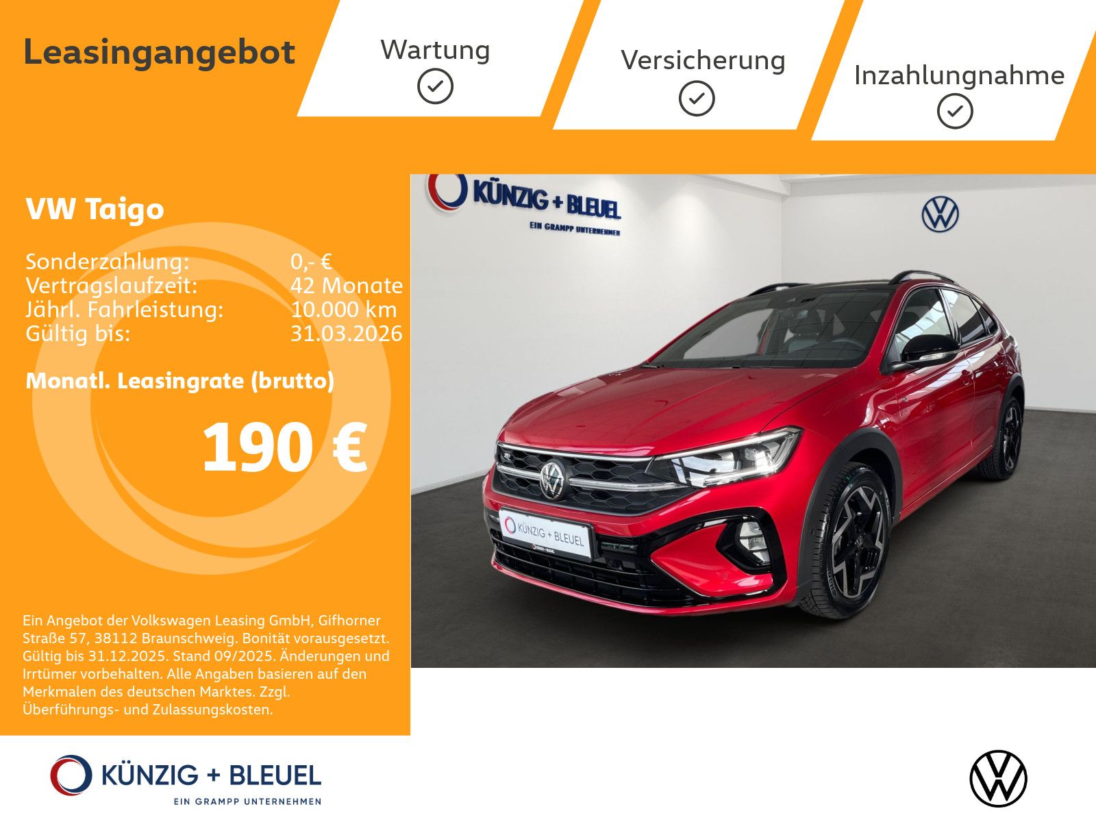 Volkswagen Taigo R-Line 1,0TSI DSG+AHK+PDC+LED+REGENS.+APPC