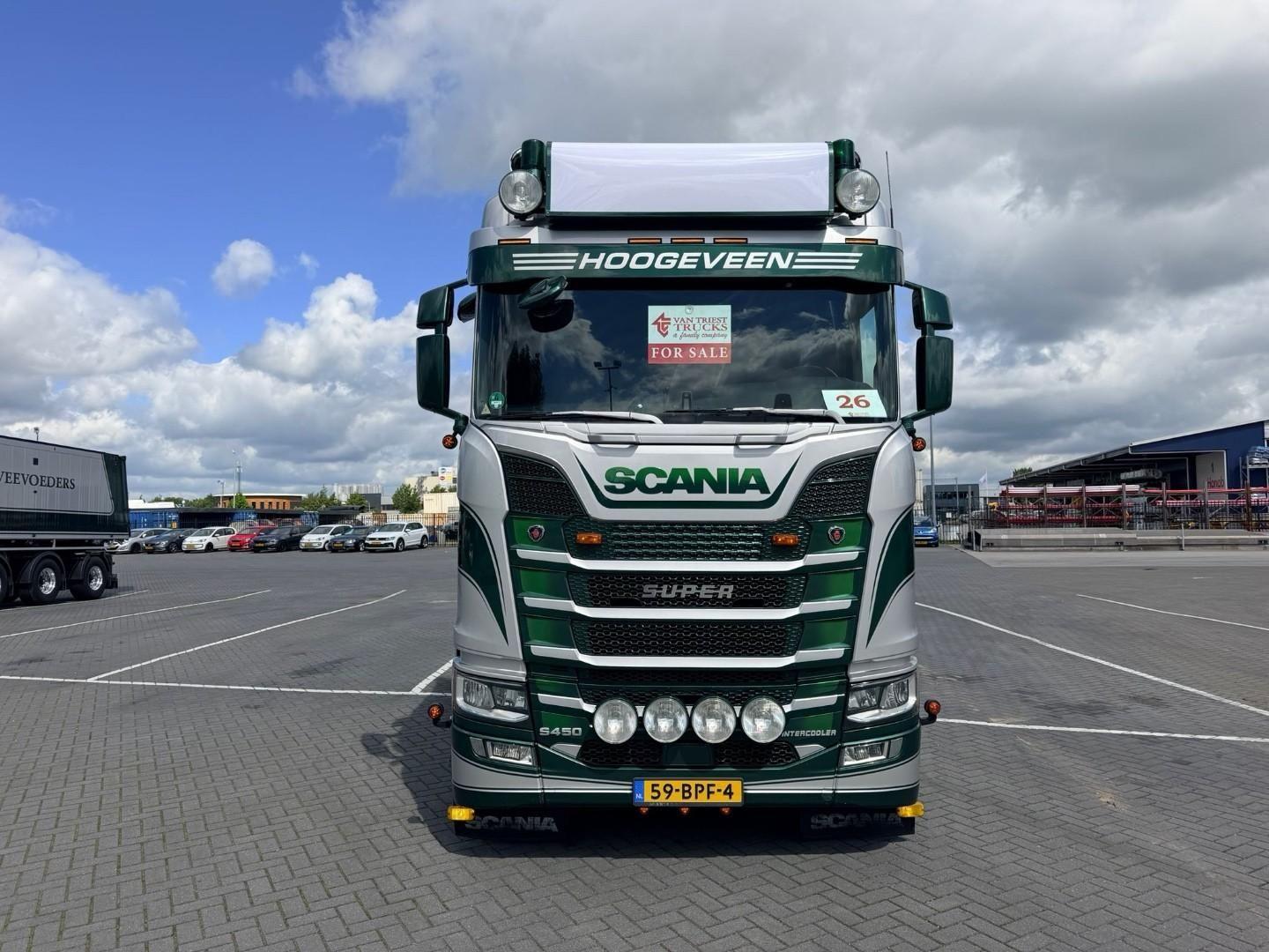 Scania S450 full air, hydrauliek, 9t vooras