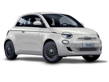 Fiat Leasingangebot: Fiat 500e LaPrima TopPlus-Paket Rückfahrkamera JBL-So
