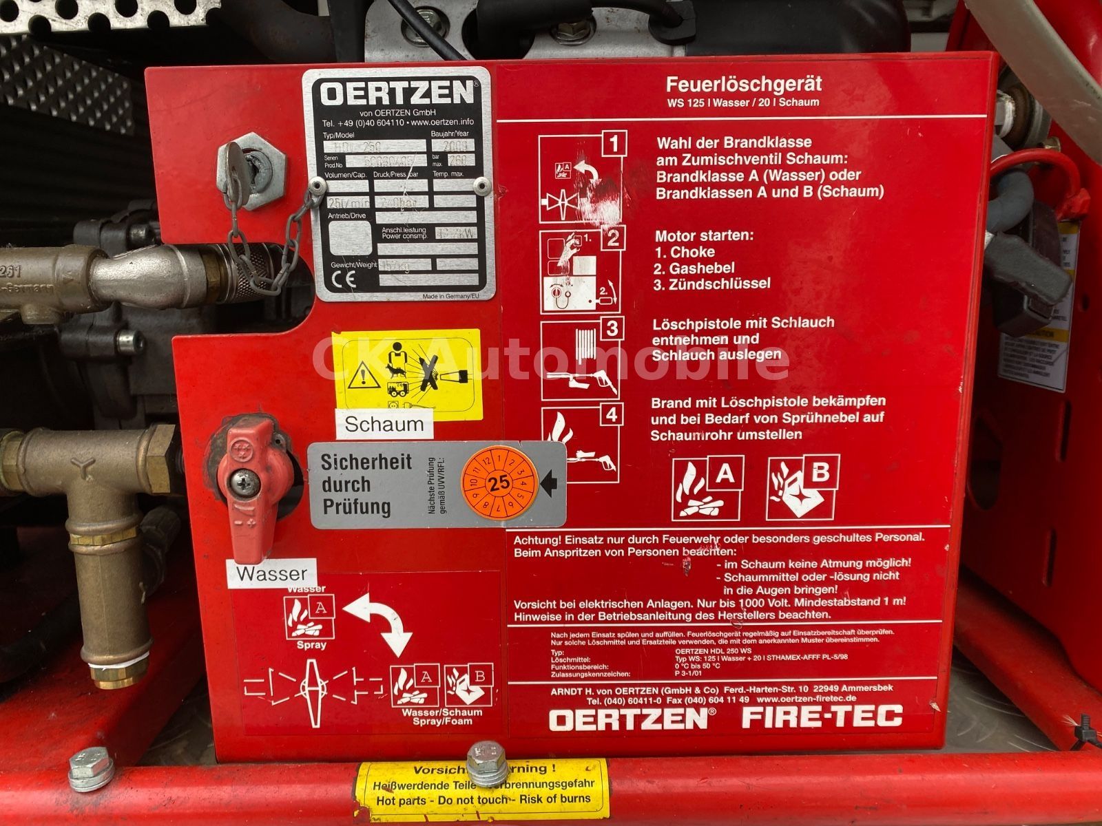 Fahrzeugabbildung Mercedes-Benz Sprinter 314 CDI Feuerwehr/5 Sitze/Sperre/2 Hand