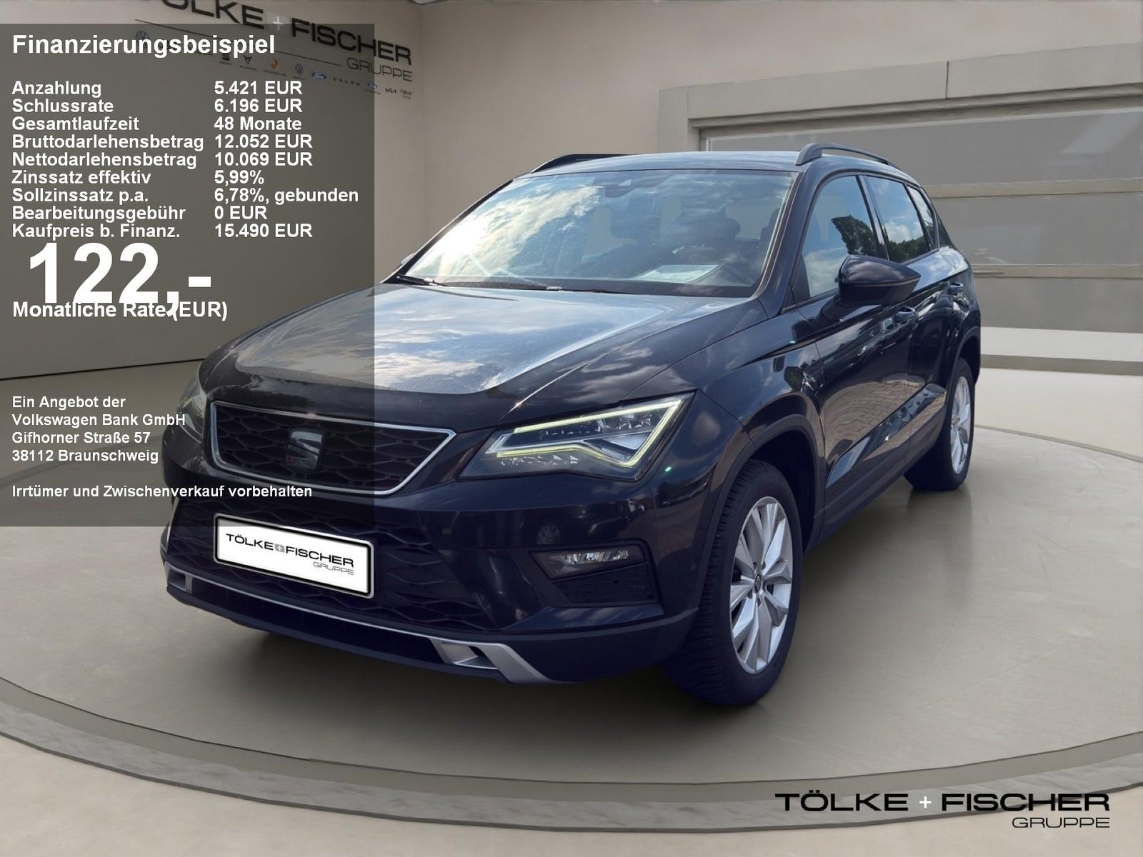 Seat Ateca 2.0 TDI Style ACC AHK AUT Navi Virtual LED