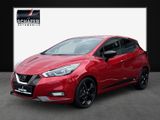 Nissan Micra Tekna/LED/Leder/Navi/Bose/17" - Nissan Micra: Rot