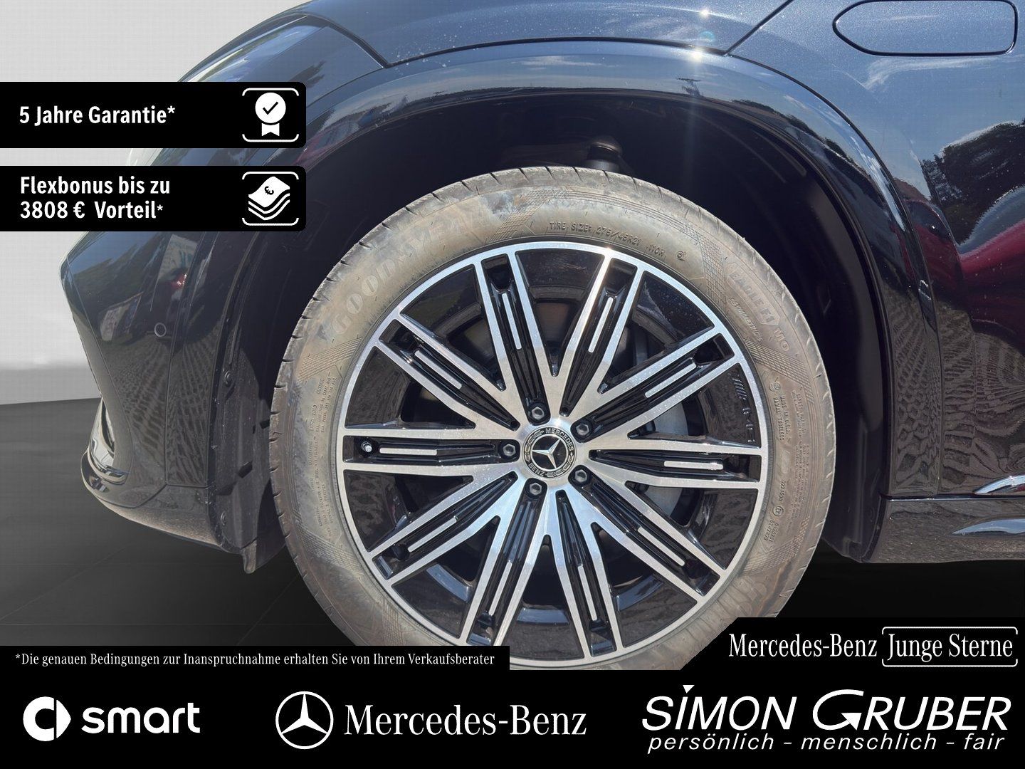 Fahrzeugabbildung Mercedes-Benz EQS 580 4M SUV AMG Premium+ Massage AHK 7 Sitze
