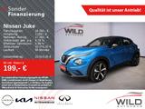 Nissan Juke 1.0 DIG-T Tekna 360°CAM SHZ BOSE Leder WKR - Nissan Juke: Blau