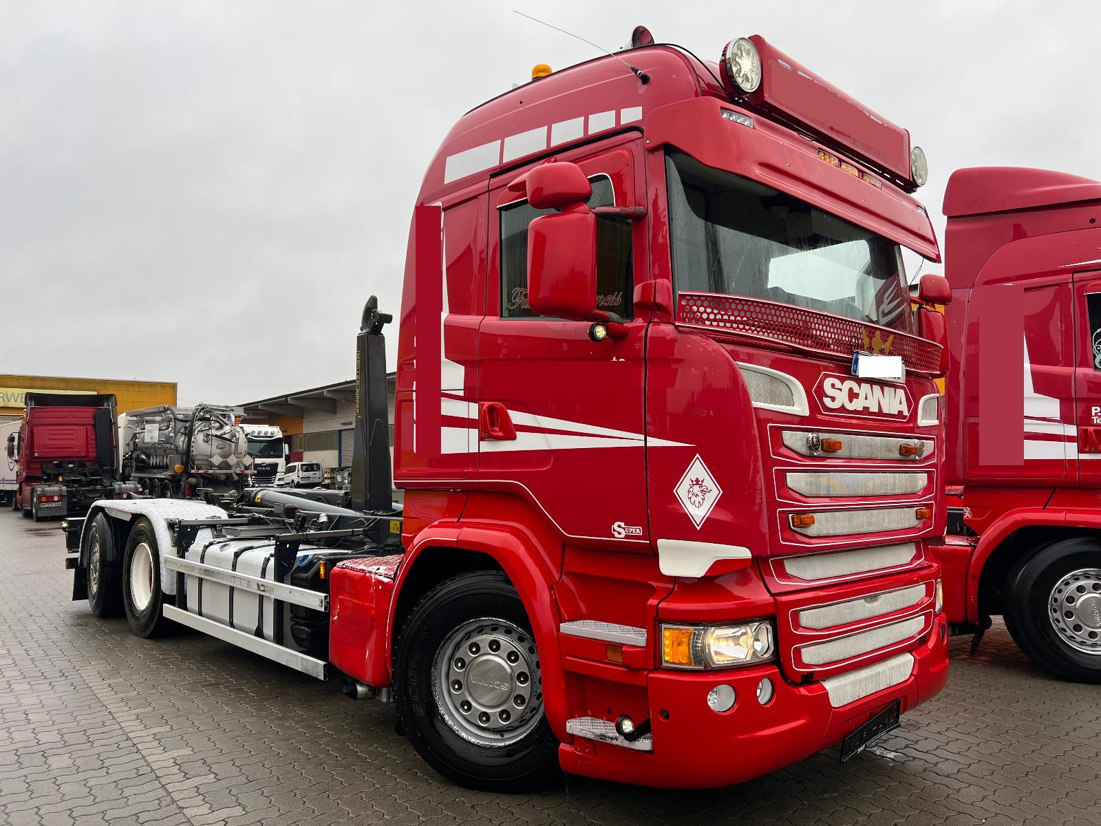 Scania 2 x R450 HIGHLINE 6x2/BLATT/LEDER/GERMAN TRUCK
