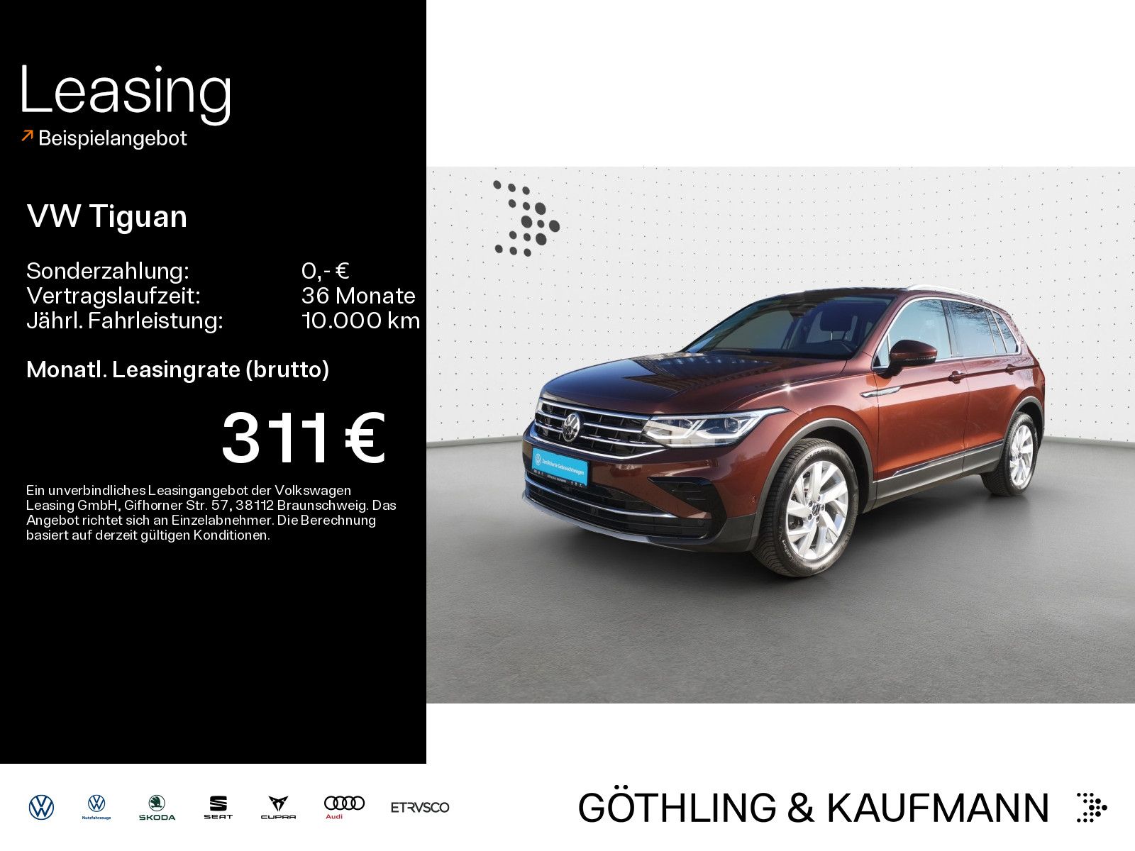 Volkswagen Tiguan Elegance 1.5 TSI DSG*NAVI*LED*KAM*SHZ*ALU