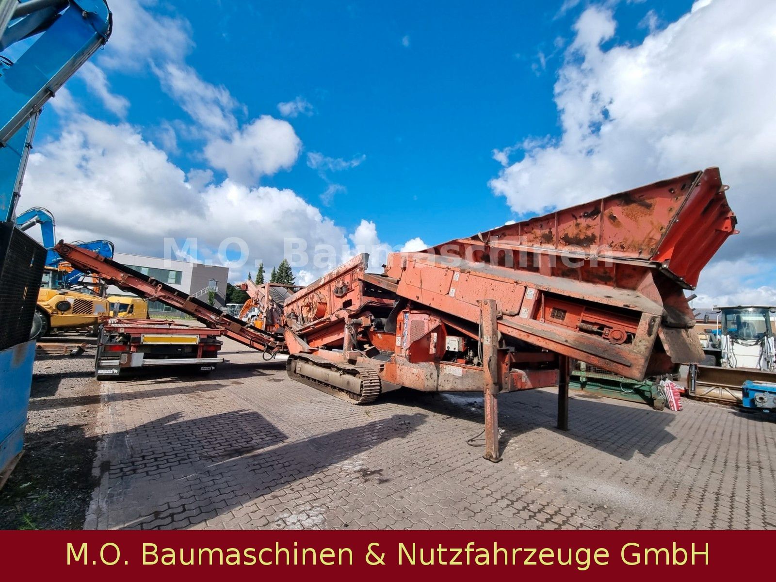 Fahrzeugabbildung Terex Finlay 883   /  Mobile Siebanlage /